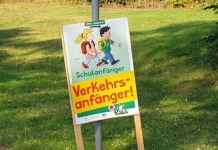 Schulanfänger: Vorsicht im Straßenverkehr!