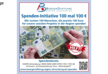 Spenden-Initiative „100 mal 100 Euro“