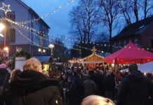 Bad Oldesloe: Weihnachtsmarkt am Mühlrad am 21.12.2025, 12 Uhr
