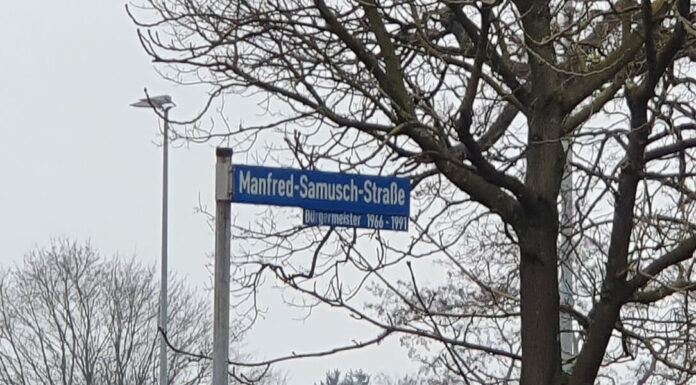 Ahrensburg: Sperrung in der Manfred-Samusch-Straße am 03.09.2026 ganztags