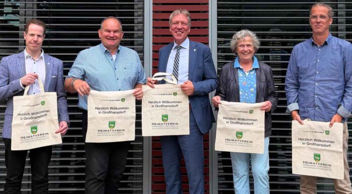Großhansdorf: Das Projekt „Neubürgertaschen“ wird fortgesetzt